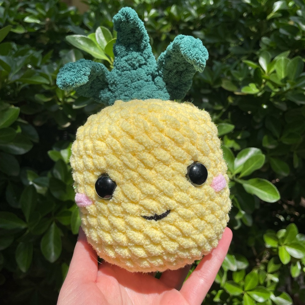 Cams Crochet Closet Pineapple Plushie